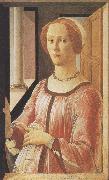 Sandro Botticelli Portrait of Smeralda Brandini (mk36) oil painting reproduction